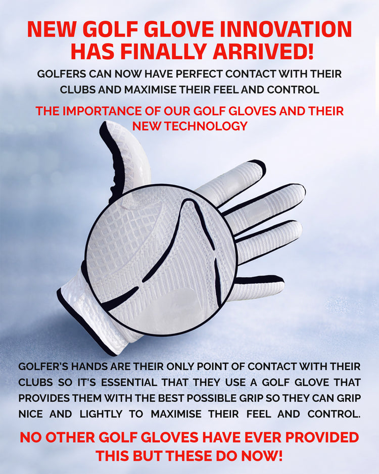 Coppertech Plus Elite Grip Golf Gloves for Men, Women's in Uk